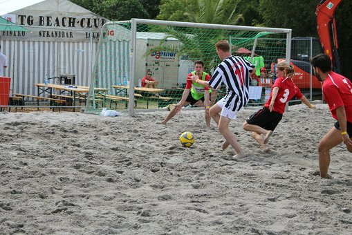 Beachsoccer-Turnier auf dem Hessentag