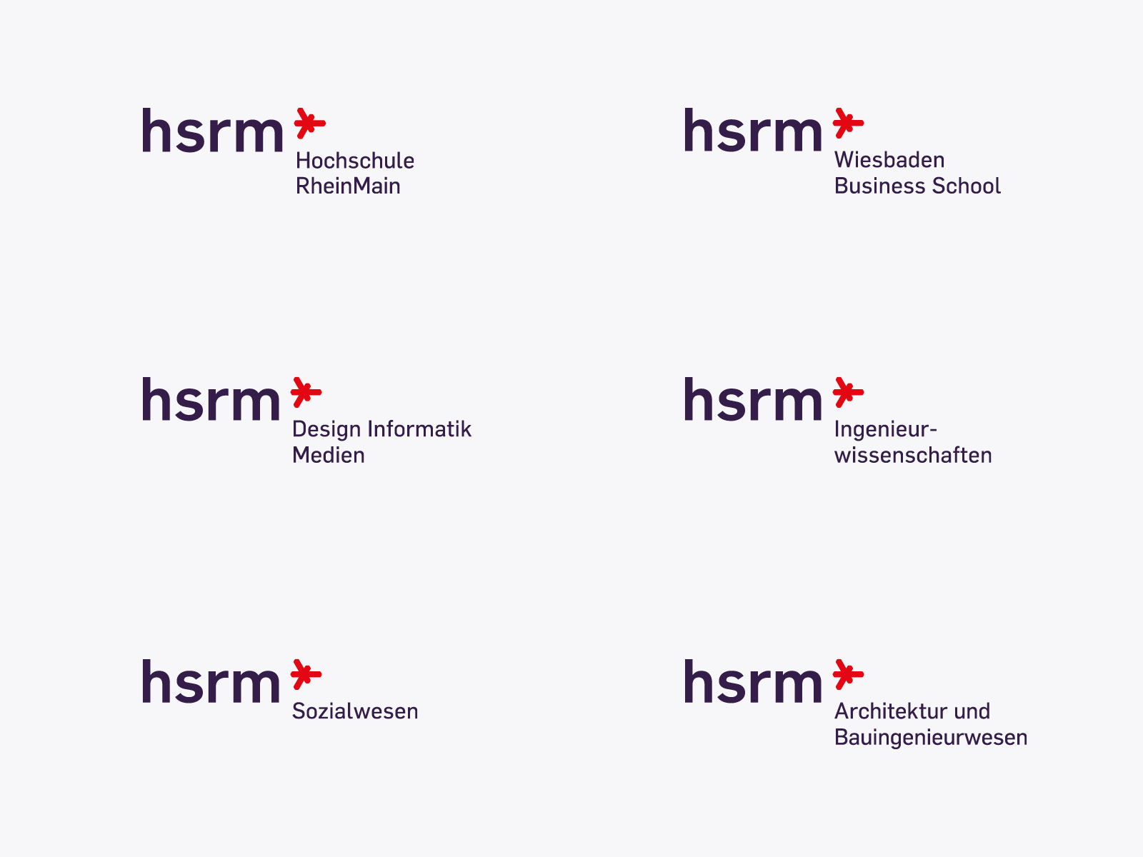 hsrm Fachbereiche Logos hsrm Fachbereiche Logos