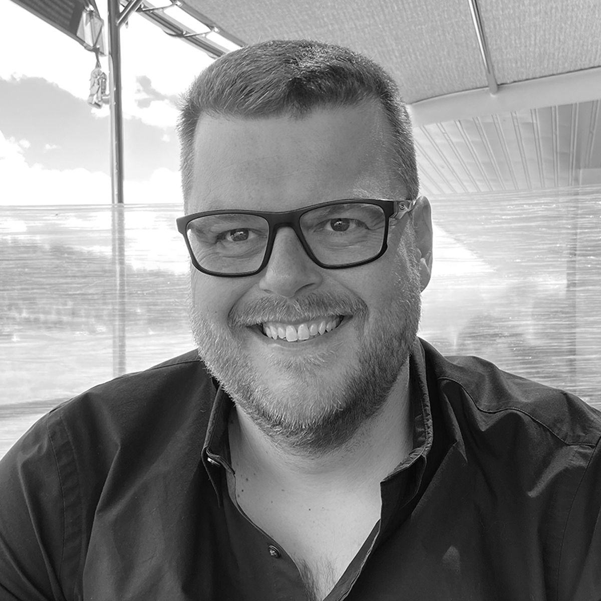 Christian Neugebauer Schwarz-Weiß-Bild von Christian Neugebauer