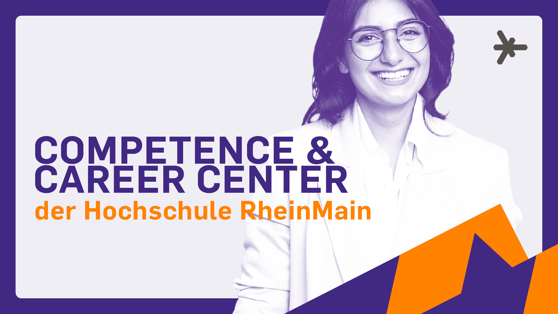 Comeptence & Career Center Banner Competence & Career Center und Grafik
