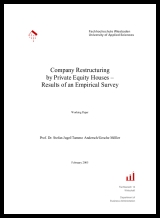 Titelblatt WBS Research 2005-02 Private Equity - Company Restructuring