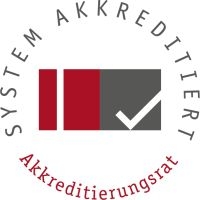 Qualitätssiegel 'System akkrediert' der Stiftung Akkreditierungsrat