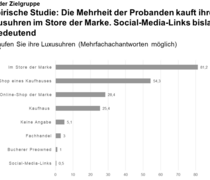 Grafik zur Studie Affiliate-Marketing im Luxussegment
