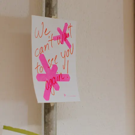 Druckbeispiel aus der Druckwerkstatt