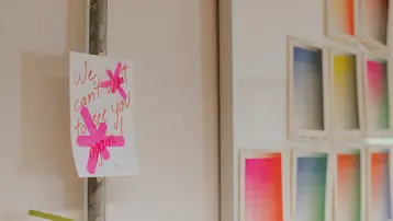 Druckbeispiel aus der Druckwerkstatt