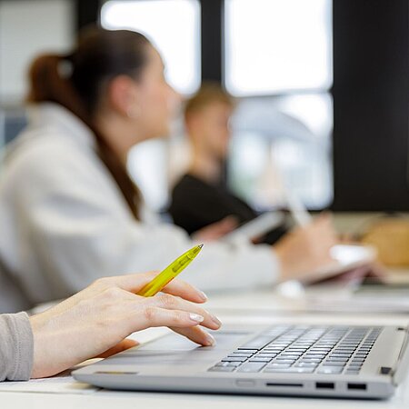 Studierende in Lehrveranstaltung