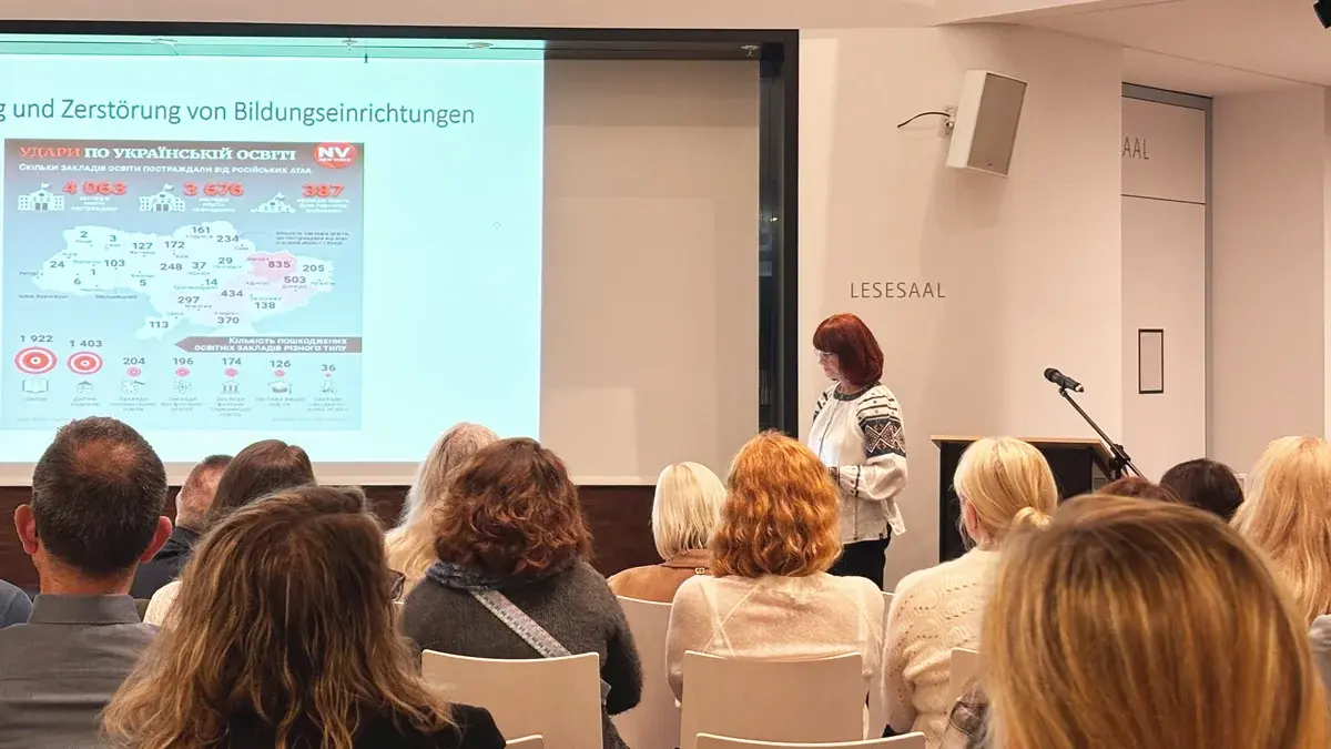 Prof. Dr. Tetiana Slinko von der Nationalen Jaroslav-Mudriyi-Universität Charkiw