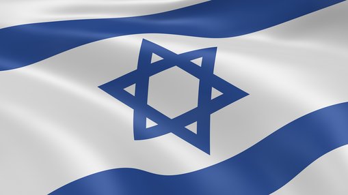 Flagge des Staates Israel