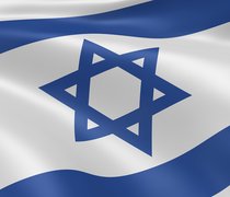 Flagge des Staates Israel