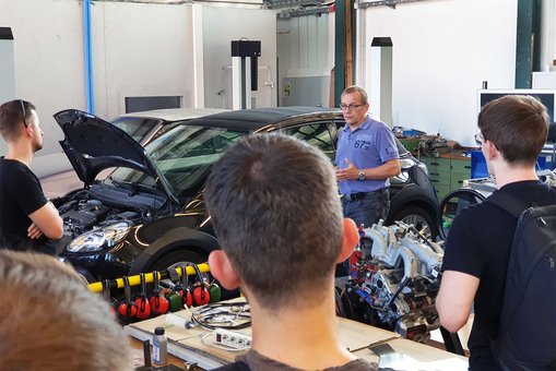 "meet & greet" am Campus Rüsselsheim