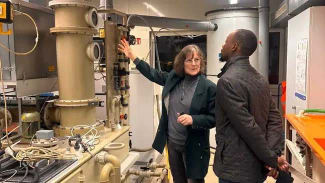 Besichtigung des Umwelttechnik-Labors