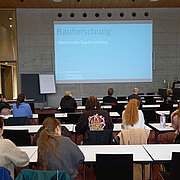 Vortrag beim Berufsfeldtag Baukulturerbe an der Hochschule RheinMain