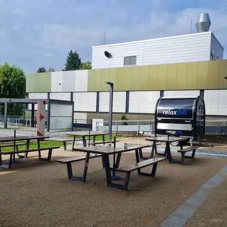 Biergarten RelaxING am Campus Rüsselsheim