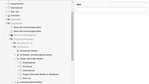 Screencast interne Verlinkung
