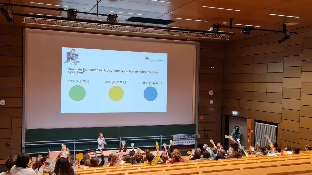Vortrag Fremdsprachen