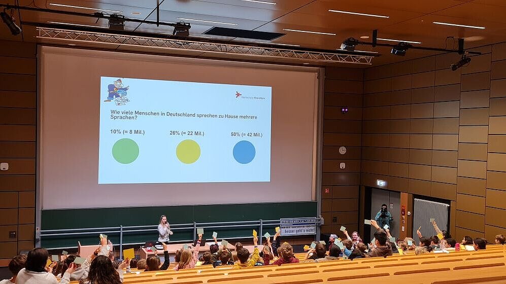 Vortrag Fremdsprachen
