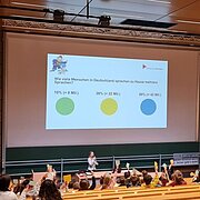 Vortrag Fremdsprachen