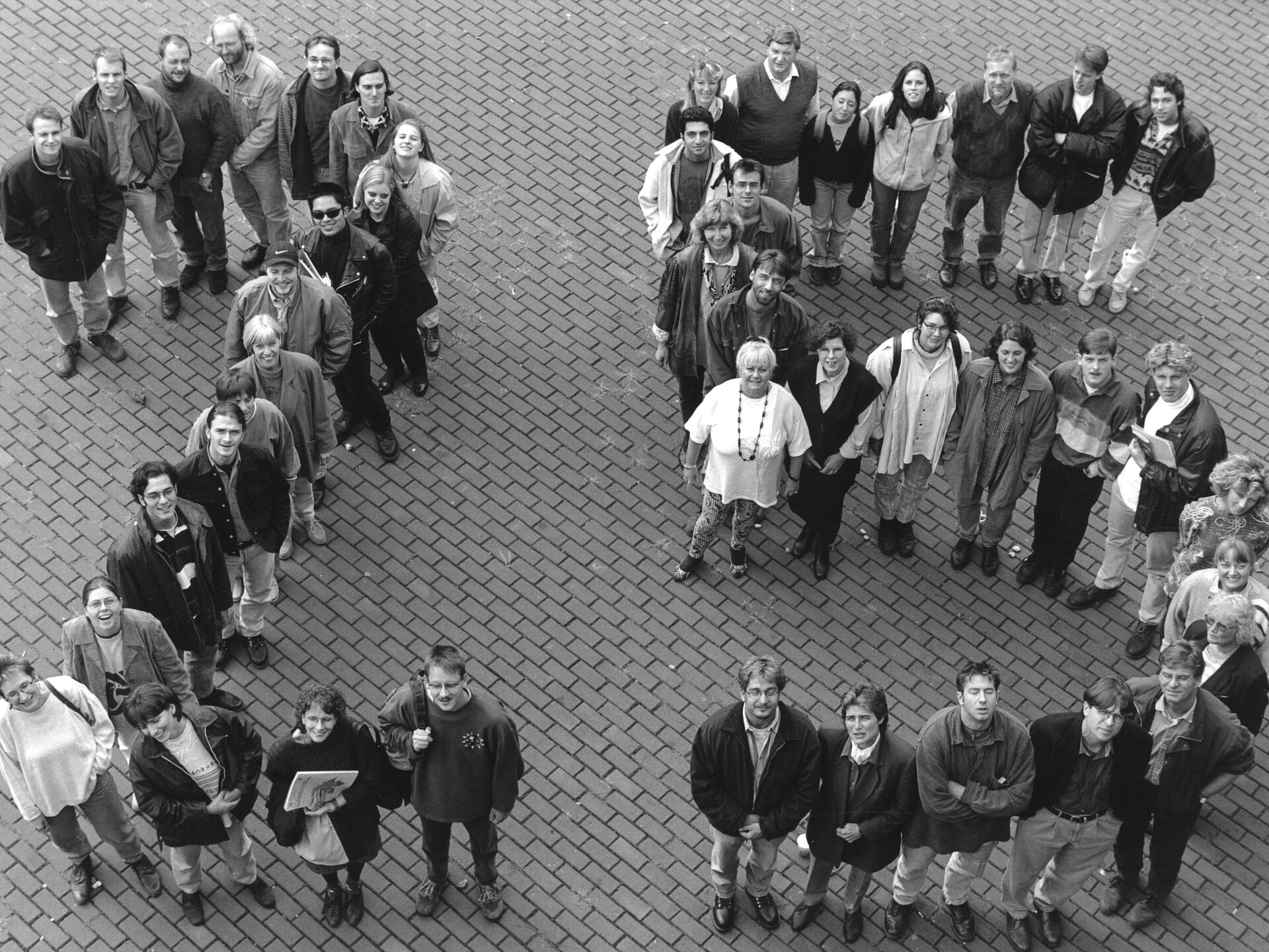 People form the anniversary number 25