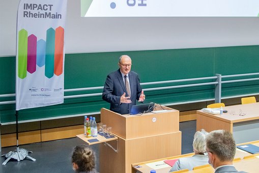 Dr. Michael Meister, Parlamentarischer Staatssekretär bei der Bundesministerin für Bildung und Forschung. © Lisa Mohr | Hochschule RheinMain