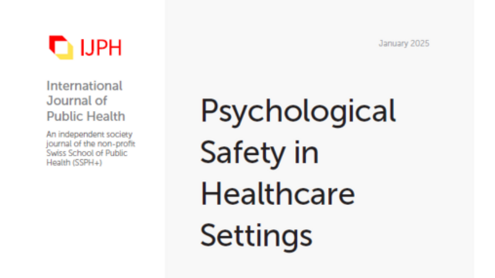 Das Cover der aktuellen Ausgabe. © International Journal of Public Health