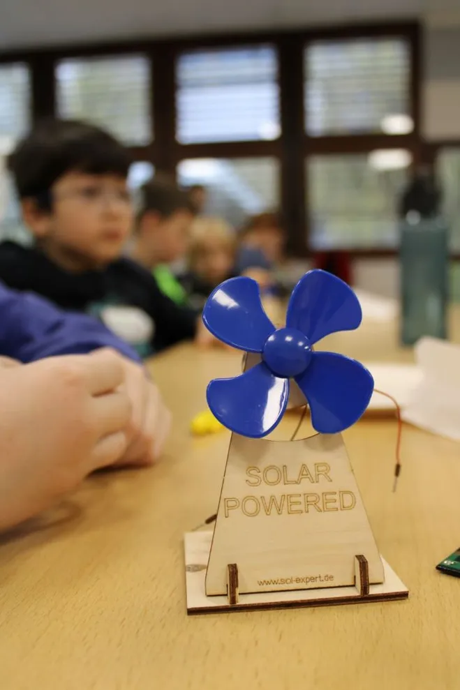 Montage des Solar-Rotors