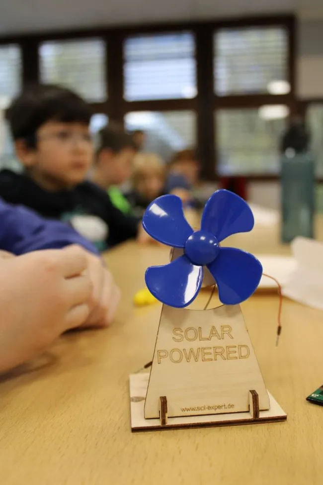 Montage des Solar-Rotors