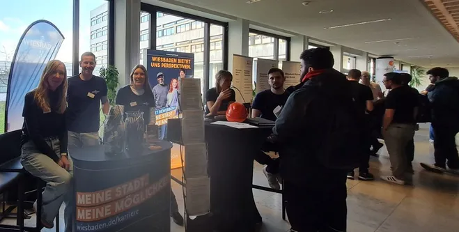 Firmenstand der Stadt Wiesbaden