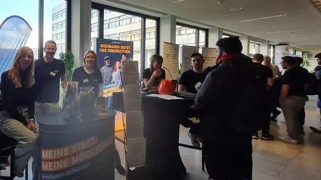 Firmenstand der Stadt Wiesbaden
