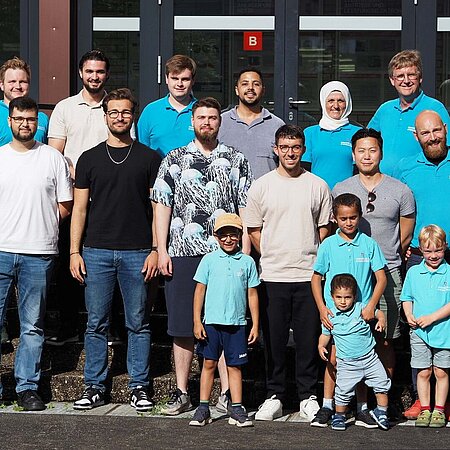 Das Team des Fachgebiets "Energiewandlung und thermische Antriebsmaschinen" der Hochschule RheinMain