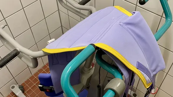 Aufrichthilfe vom Typ ARJO Sara 3000