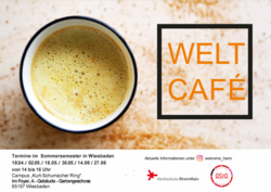 [Translate to English:] Weltcafé Sommersemester 2023