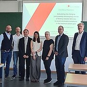 Gruppenfoto Disputation Parnian Fakhrooeian