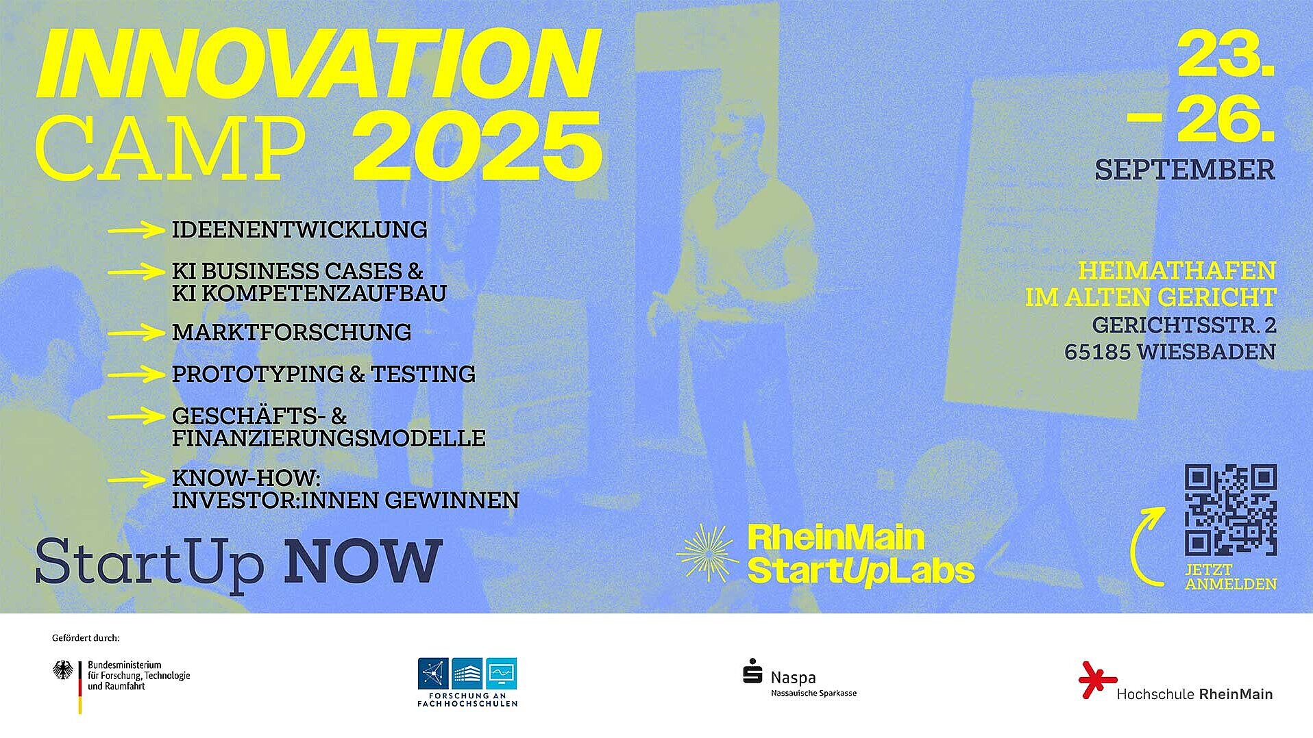 Visual des Innovation Camps 2025