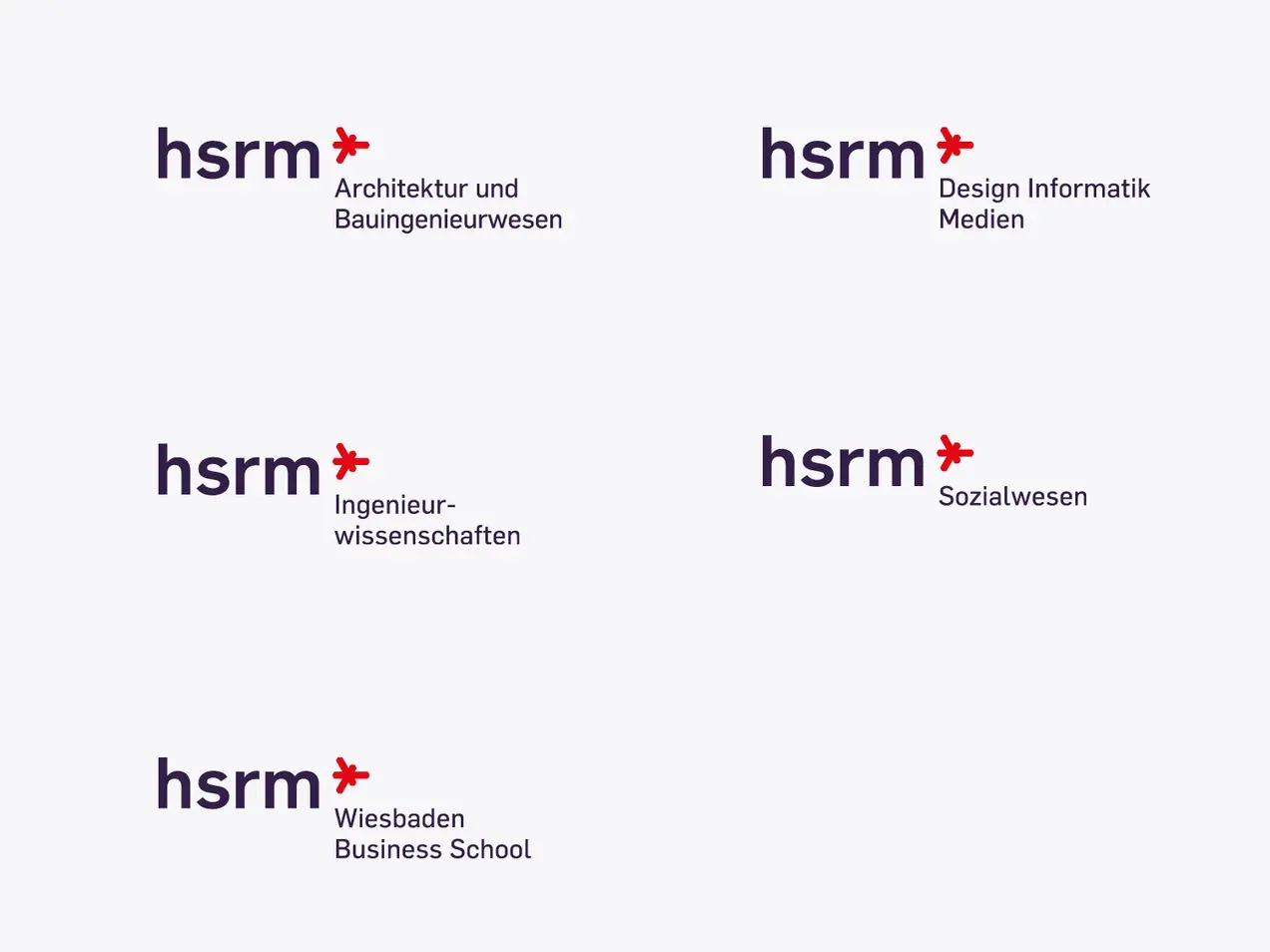 Logos der Fachbereiche