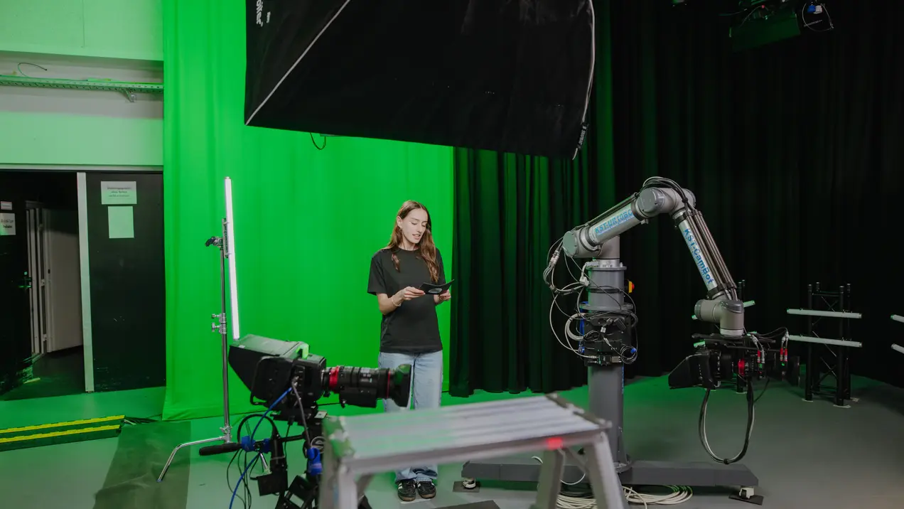 Aufnahmesituation im Studio 