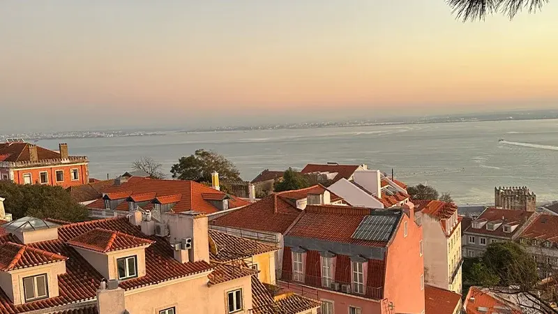 Sarah Faust Sonnenuntergang über dem Meer