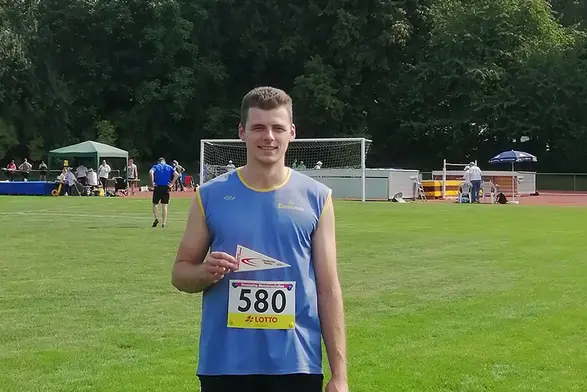 Spitzensportler Alexander Hiekisch Alexander Hiekisch bei einem Wettkampf