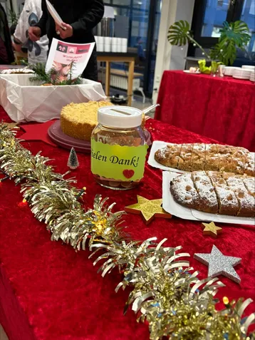  Die Kuchentheke für einen guten Zweck