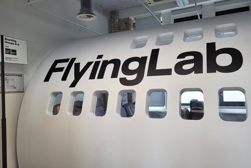 „Flying Lab” in Raunheim