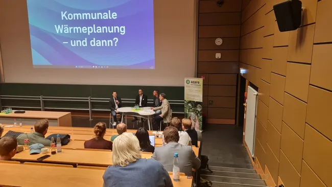 Über den Stand der Technologien im Sektor Industrie/Quartierwärme wurde in Panel 2 diskutiert.
