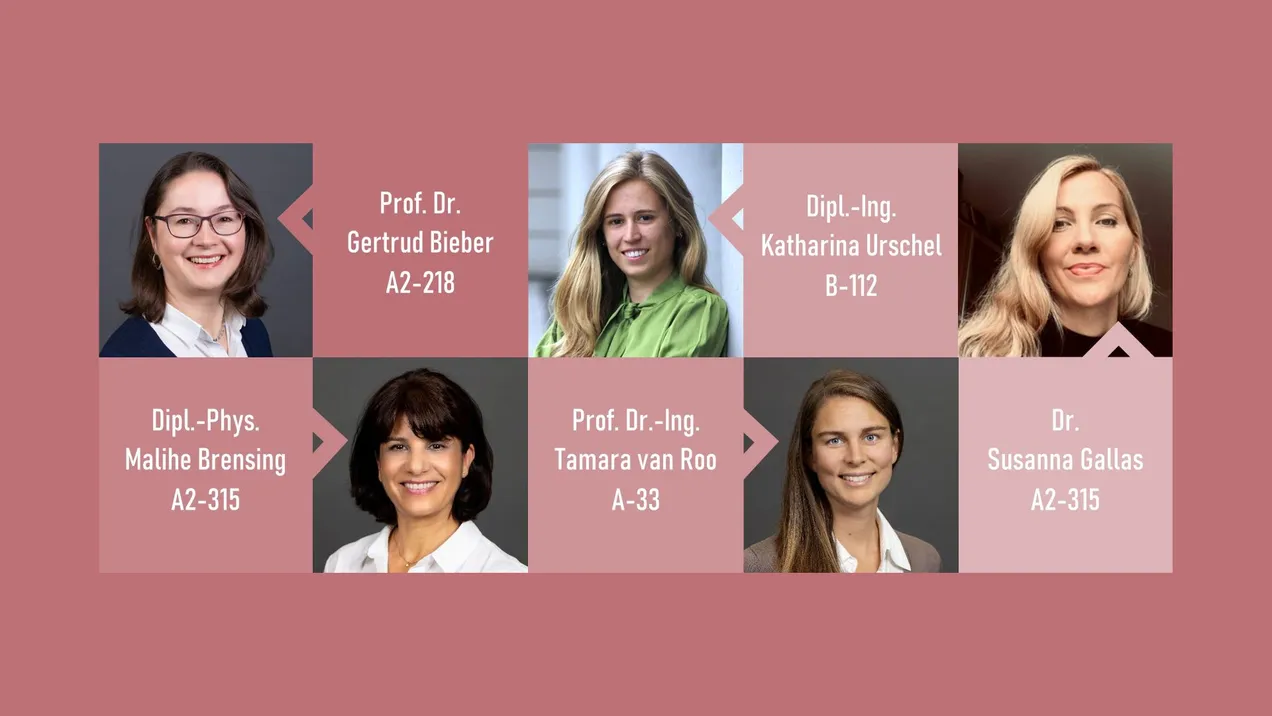 Team der Frauen- und Gleichstellungsbeauftragten am Fachbereich Ingenieurwissenschaften