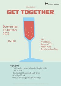 Get-together at Kurt-Schuhmacher-Ring Campus 