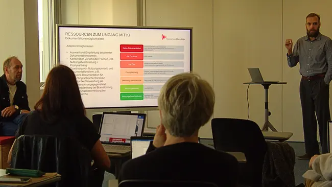 Alexander Kaib Vortrag KI-Workshop