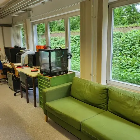 Sitzecke im Makerspace Couchecke im Makerspace