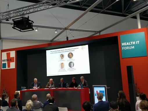 MEDICA 2019: Vorträge und Diskussion im Health IT Forum | Foto: J. Nagel