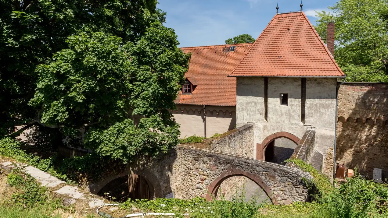 Festung Rüsselsheim Eingang zur Festung Rüsselsheim