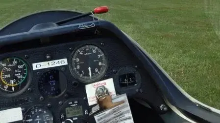 Blick ins Cockpit