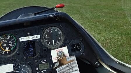 Blick ins Cockpit