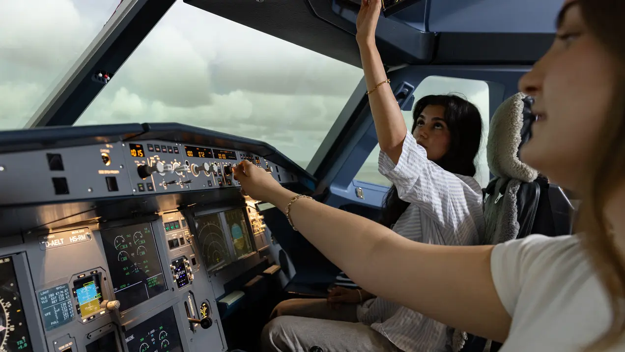 Flugsimulator des HSRM