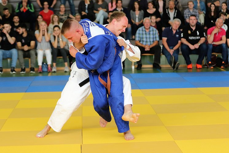 Judoka Markus Seifert beim Wettkampf